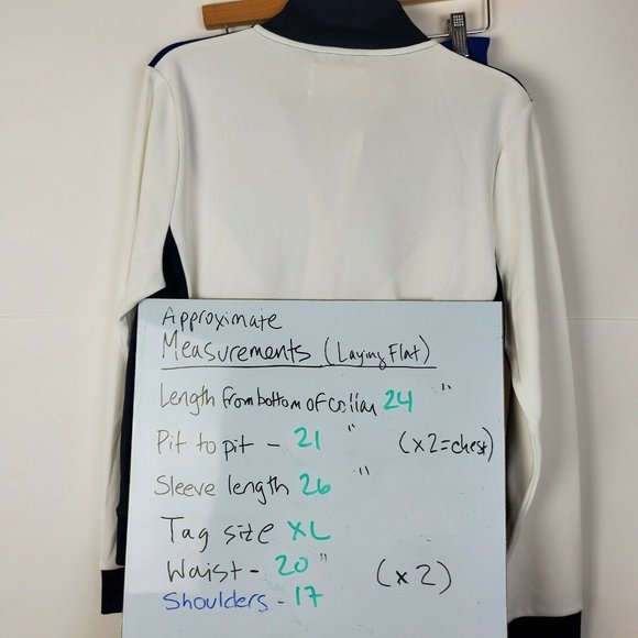 Tory Burch Sports Track Suit White Pants & Jacket - Picture 5 of 6